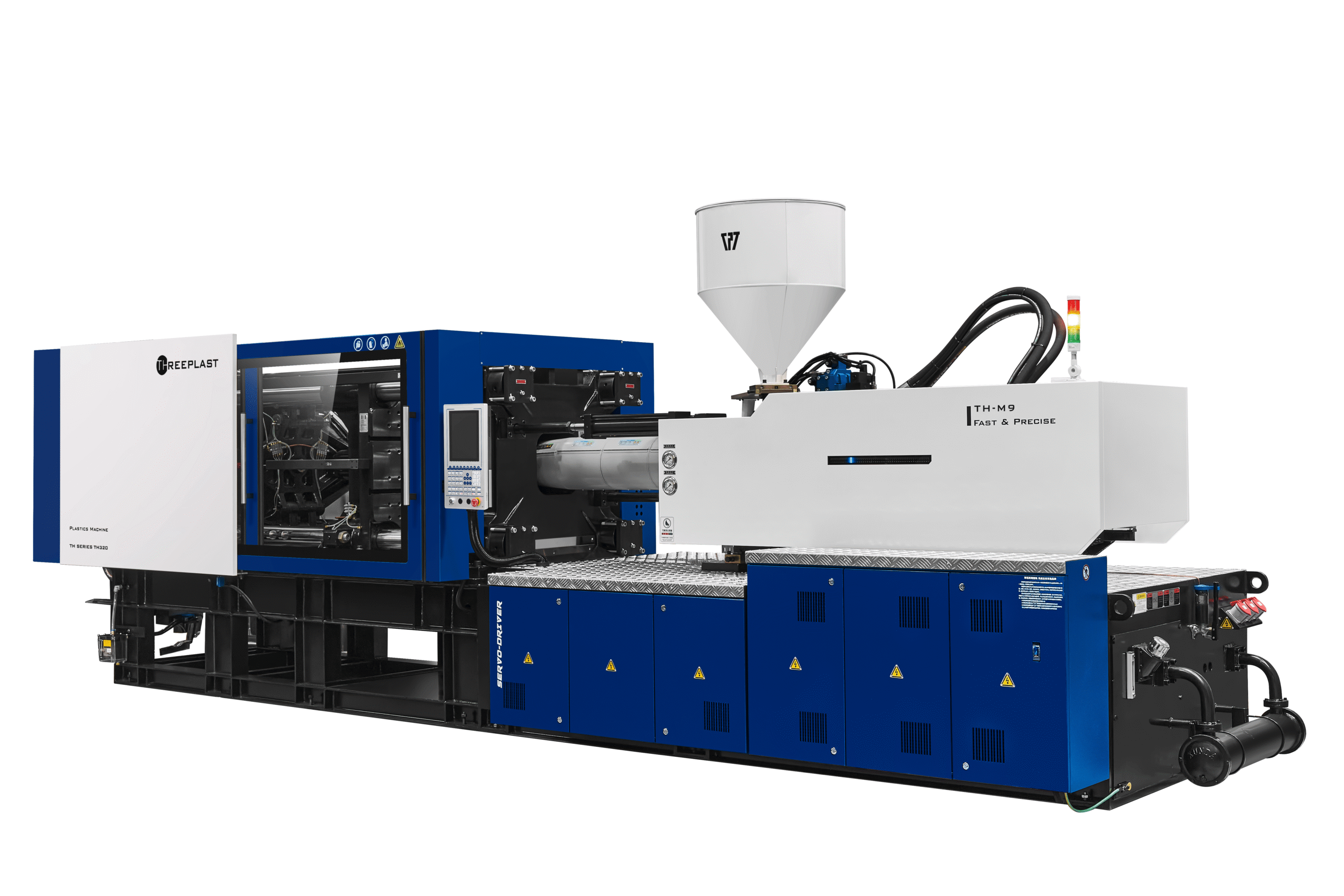 THREEPLAST injection molding machine demonstration