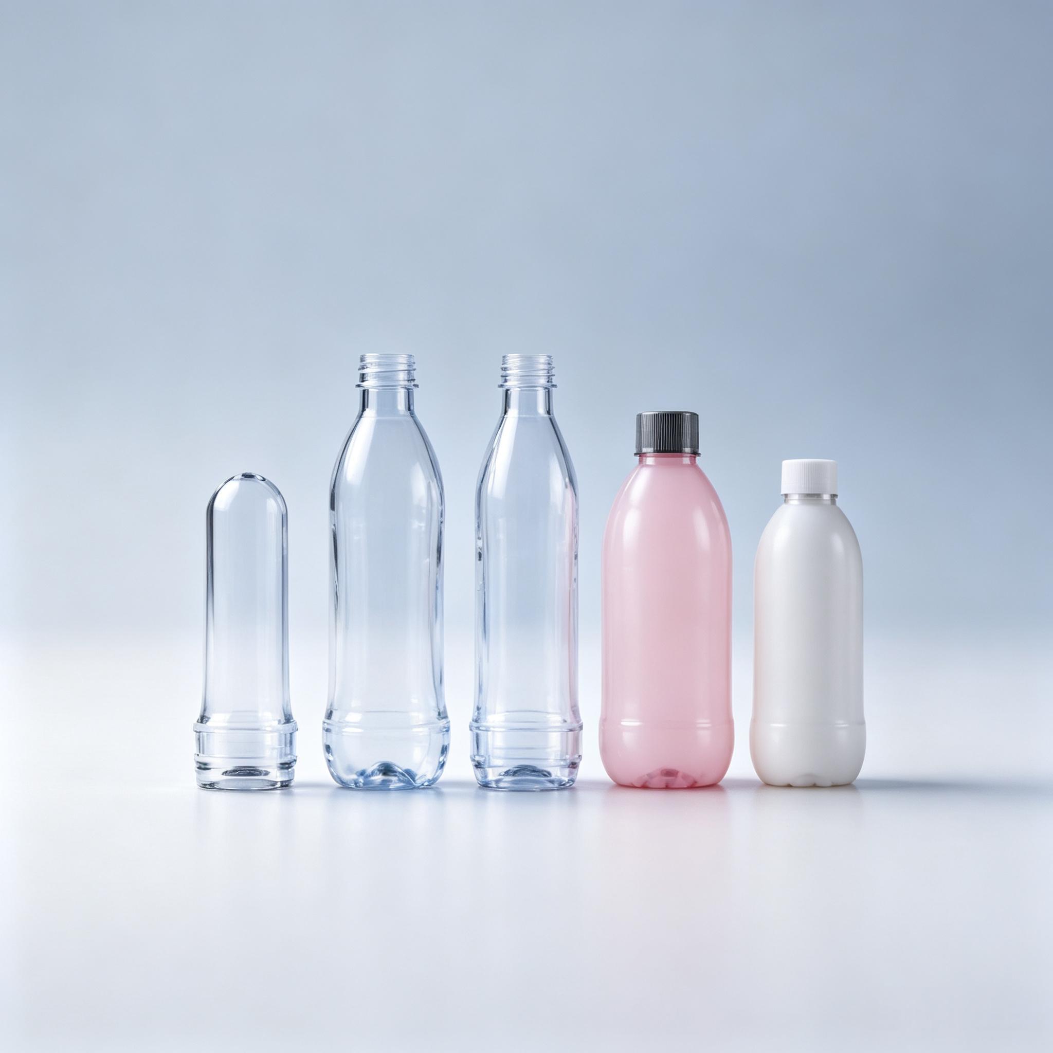 Clear PET preform production